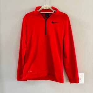Men’s Medium Nike Red Performance Quarter-Zip